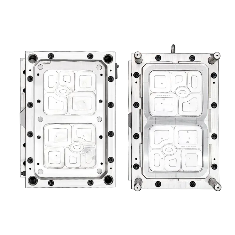 2CAV 6-comp box lid mould