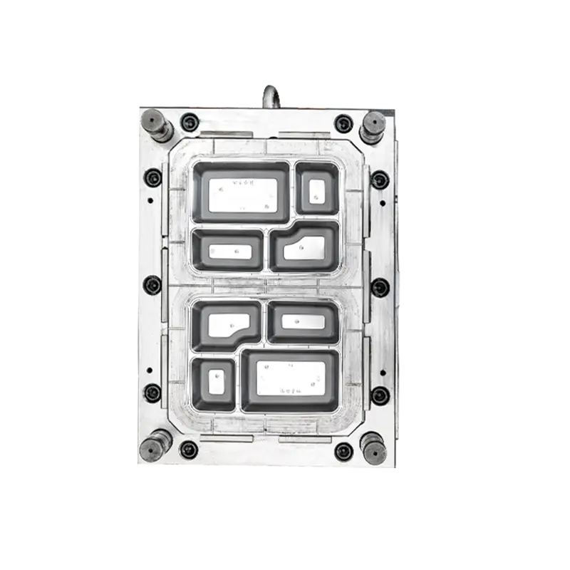 2CAV 4-comp container mould