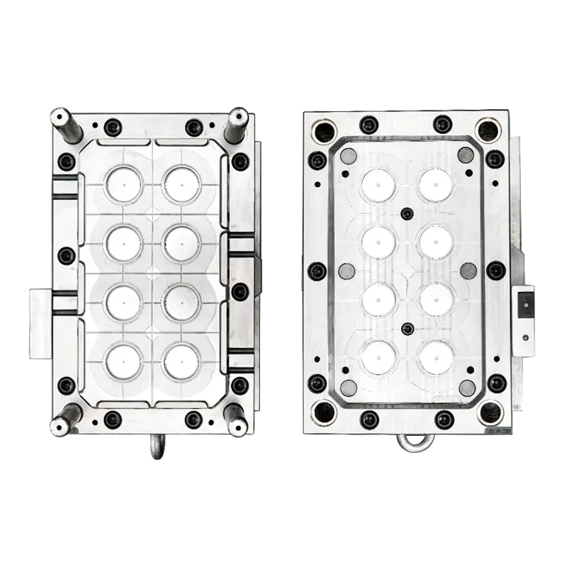 8CAV cap with screw mould