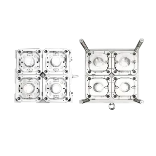 4CAV anti-theft round container mould